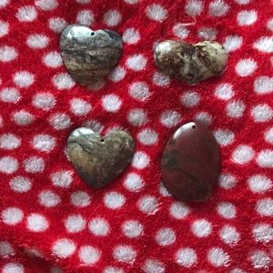 Awesome hand made stone necklace charms!